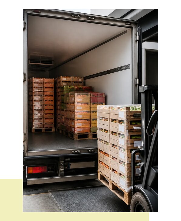 Перевозка сельхозпродукции на паллетах с доставкой в Ростов-на-Дон