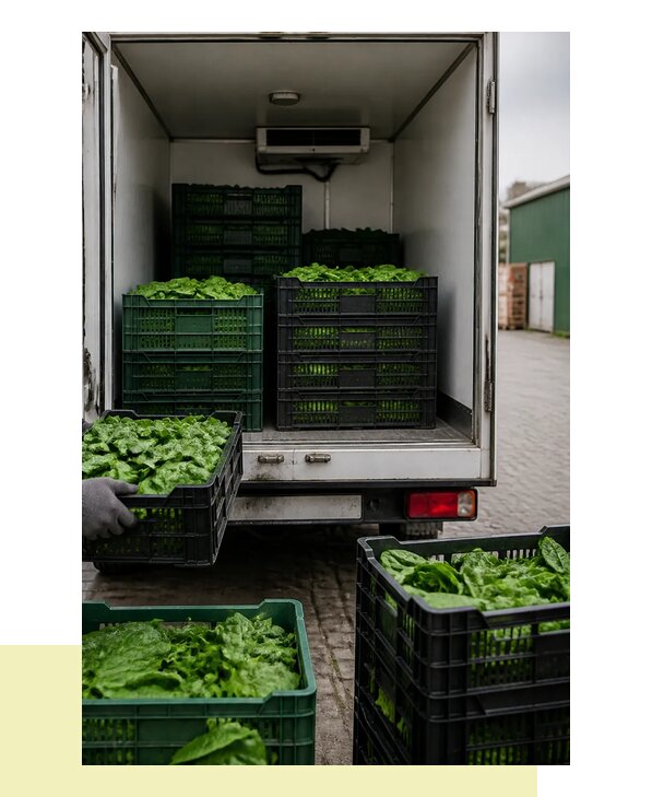 Перевозка шпината в Ростов-на-Дон с сохранением свежести продукции